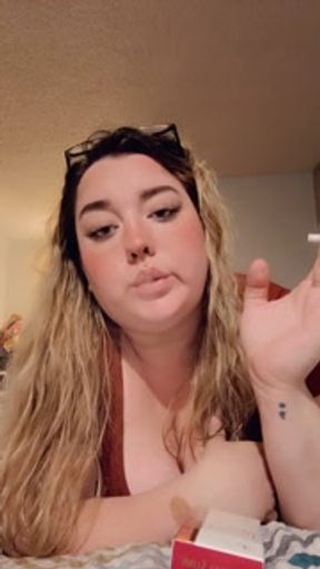 Smoking after a shower
