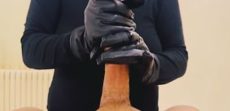 Straw with Gloves