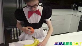 Twink Housemaid Ass Bred First Time By Beefy Step daddy