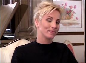 Sexy blonde pussy licking anal fucking in the bathroom