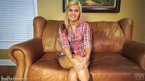 Blonde Bailey's Hot Masturbation Audition