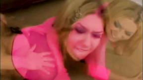 ”Blonde teen hoe smeared in cum”