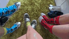Deep Toe Wiggling together TW