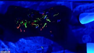 Black Light Body Paint video