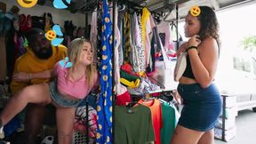 REALITY KINGS - Watch Lana Smalls&#039; Steamy Threesome With Her Hot Neighbors Eva Nyx And Alex Mack