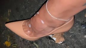 Cum on my foot