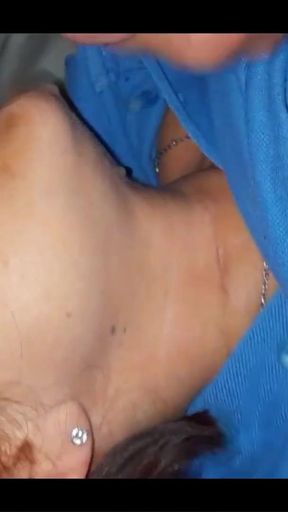 Wife blows two cocks a day   Clip 1