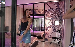 Hot pearl, college girlfriends have an orgy at home
