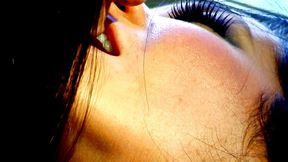 Big boobed lesbians have a sexy time with a dildo