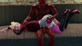 red demon claims keyla ́s mouth.