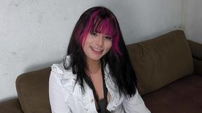 estreando a trans novinha fodendo o cuzinho dela no pelo