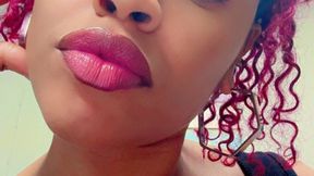 A Brief Favor — The Goddess Applies Gloss, Admiration Permitted