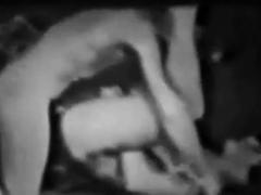 Vintage Bareback Blowjob by Amateurs