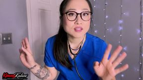 Asian Nurse ASMR Fantasy - BBC BJ &amp; Sperm Sample JOI - Did That Really Happen?
