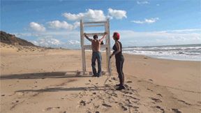 Whipped On A Beach In Sicily (720p)