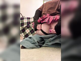 eighteen year old trans femboy gets willing for a large day getting screwed outside~ discover it on OF
