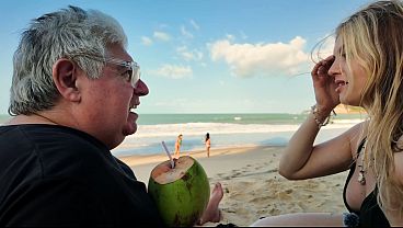 Caribbean couple gets watched while wife sucks massive cock