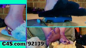 DIVORCE SETTLEMENT pt 1 - Giantess, Crushing, Squirting, POV foot worship, Miss Brandi Sparxxx