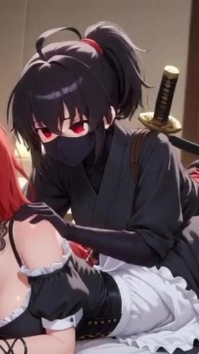 Animated encounter in indoor scene   Clip 1