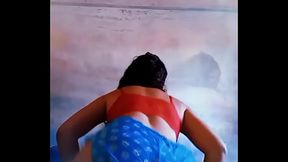 Novinha rebolando