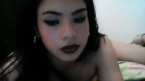 Latina Chick Plays Around with a Few Toys in a Few Holes