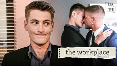 Hot Guys Secretly Hookup In Gay Office Parody - DisruptiveFilms