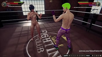 Sam VS Joe Curr (Naked Fighter 3D)