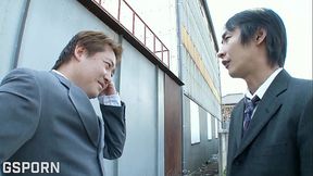 Jjapanese gangbang fucking sexy secretary milf with hot creampie