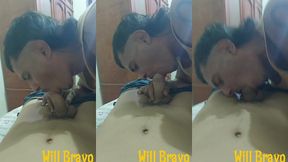 sexo oral no novinho no estoque do trabalho escondido