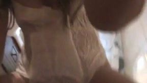 Amateur playful and naughty MILF teased her both holes just for me