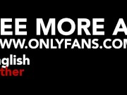 Master POV of foot slave worshipping leather shoes, black socks and size 13 feet PREVIEW