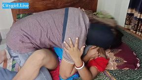 Cute Saree Bhabhi Gets Naughty with Her Devar for Rough Hard Threesome