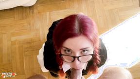 ”Dirty College Chick Passionate Deepthroat Dick & Rough Fucks POV”