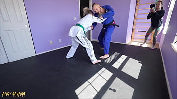 Jiu Jitsu lessons turn into DOMINANT SEX with coach Andy Savage