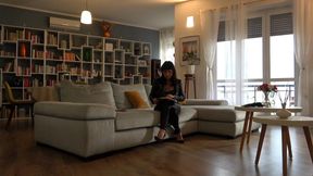 I PUNISH GOLDY WITH MY STILETTO