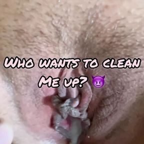 Dirty Talking British Slut With Panties Stuffed In Her Mouth Gives Cuck Hubby Her Used Pussy So He Can Creampie Her