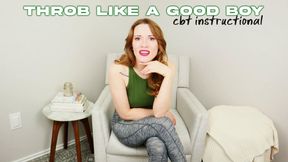 Throb Like a Good Boy - Instructional CBT - Denial - Ball Slapping - Verbal Humiliation