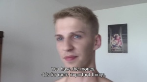 Debt Dandy: Czech guy ass fucking