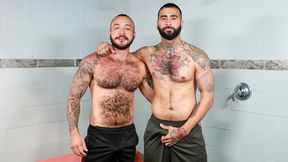 Rikk York and Julian Torres hit the showers and FUCK