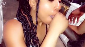 Girl in Cute Outfit Get Fuck Hard After She Sneak in Jamaican Guy Room Ebony Vs BBC Fuck a Fan