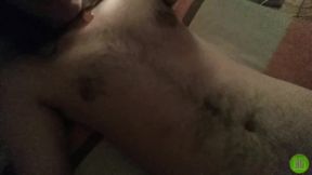 Hairy Twink Jerking Off & Showing Armpits