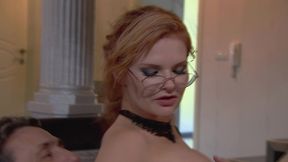 terra white - chefin setzt sich einfach auf den schwanz ihres angestellten