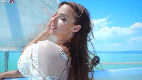 only3x girls - amirah adara and angel emily toying their butthole outdoors (4k)