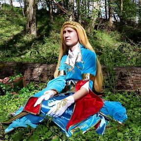 Zelda Frisky forest frolic trap cosplay