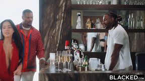 Cock hungry MILF Serenity Cox gets her first ever BBC gangbang