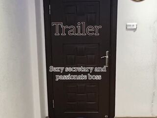 Hawt secretary and vehement boss. Trailer fhd1080p
