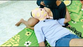 Today I fuck my sexy tight boobs niqab muslim aunty bangla clear voice part one