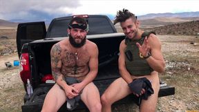 Gun-Loving Neighbors Dante and Johnny Fuck Outdoors