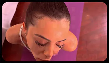 Sultry Brunette Kylie Quinn Gets Fit in Yoga Pants