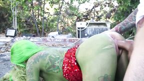 The grinch Joanna Angel anal fucked in how the grinch gaped christmas